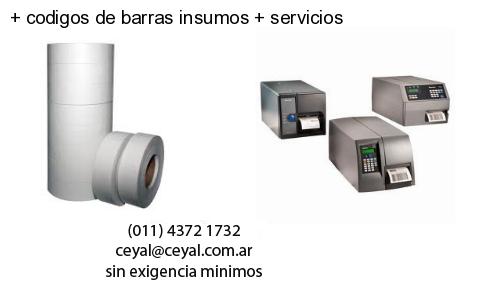   codigos de barras insumos   servicios