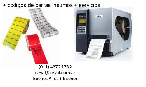   codigos de barras insumos   servicios