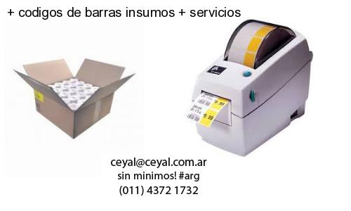   codigos de barras insumos   servicios