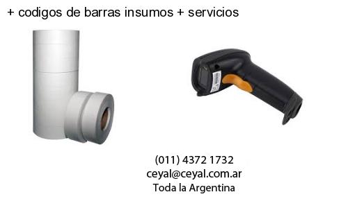   codigos de barras insumos   servicios