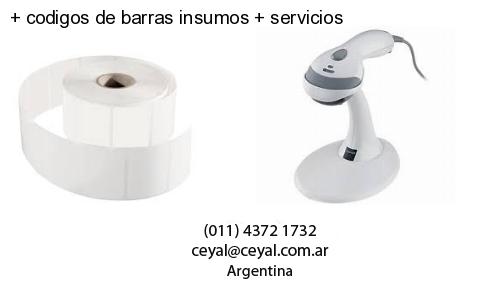   codigos de barras insumos   servicios