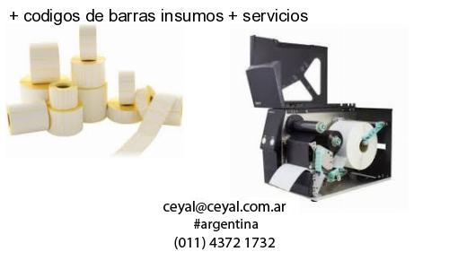   codigos de barras insumos   servicios