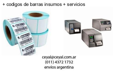   codigos de barras insumos   servicios