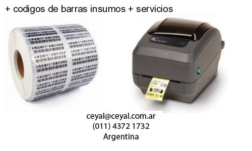   codigos de barras insumos   servicios