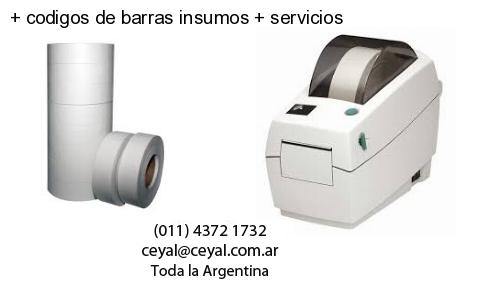   codigos de barras insumos   servicios