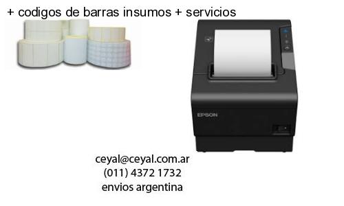   codigos de barras insumos   servicios
