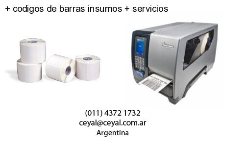   codigos de barras insumos   servicios