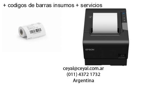   codigos de barras insumos   servicios