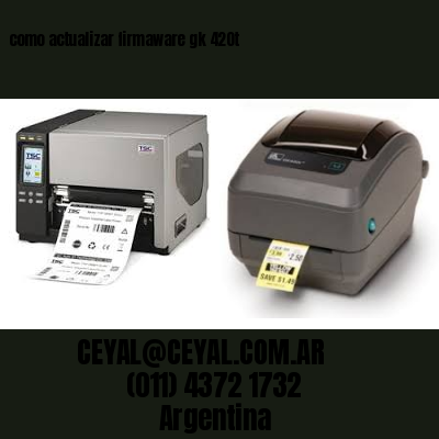 como actualizar firmaware gk 420t