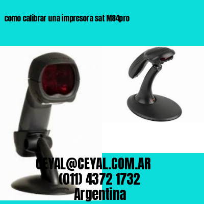 como calibrar una impresora sat M84pro