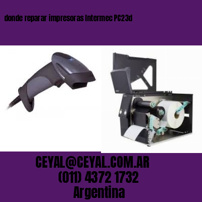 donde reparar impresoras Intermec PC23d