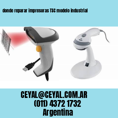 donde reparar impresoras TSC modelo industrial