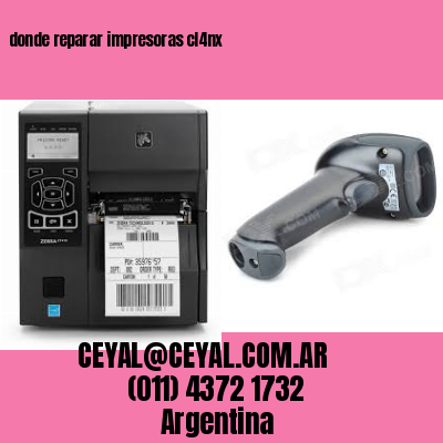 donde reparar impresoras cl4nx
