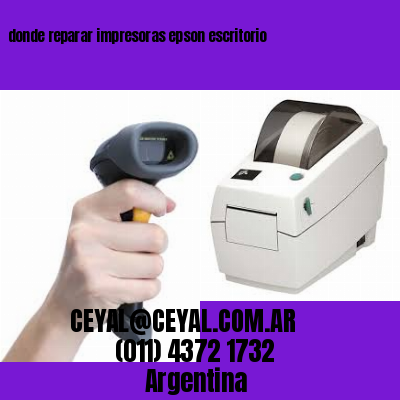 donde reparar impresoras epson escritorio