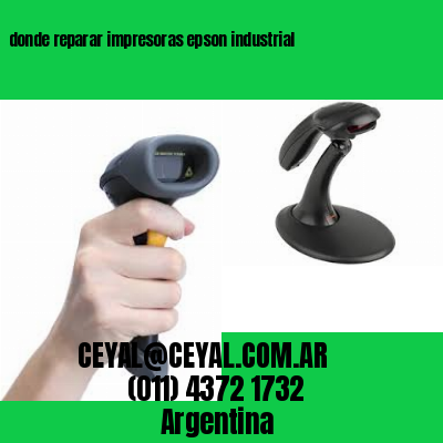 donde reparar impresoras epson industrial