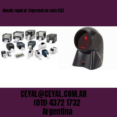 donde reparar impresoras sato CG2