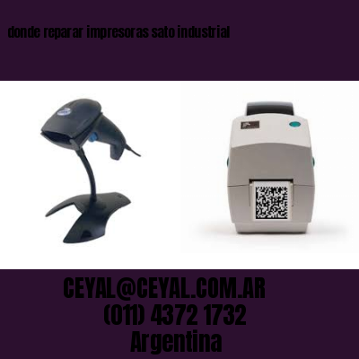donde reparar impresoras sato industrial