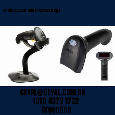 donde reparar una impresora cg4