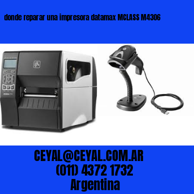 donde reparar una impresora datamax MCLASS M4306