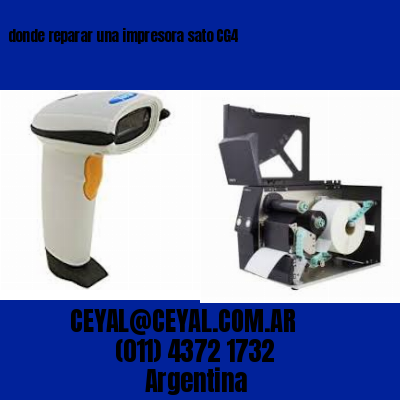 donde reparar una impresora sato CG4