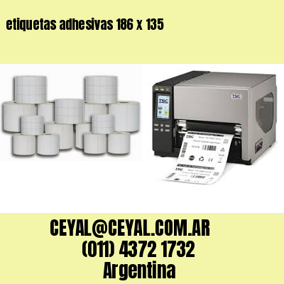 etiquetas adhesivas 186 x 135