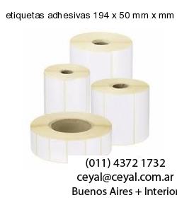 etiquetas adhesivas 194 x 50 mm x mm