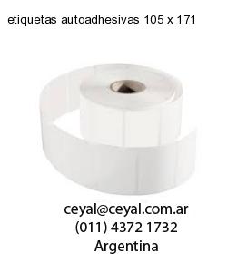 etiquetas autoadhesivas 105 x 171