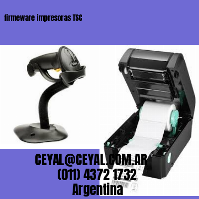 firmeware impresoras TSC
