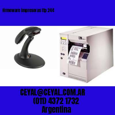 firmeware impresoras ttp 244