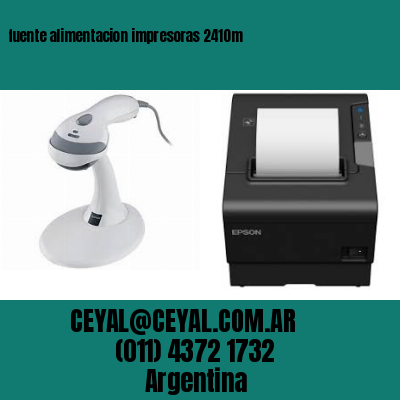 fuente alimentacion impresoras 2410m