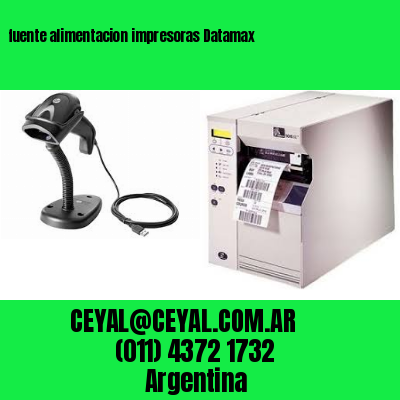 fuente alimentacion impresoras Datamax
