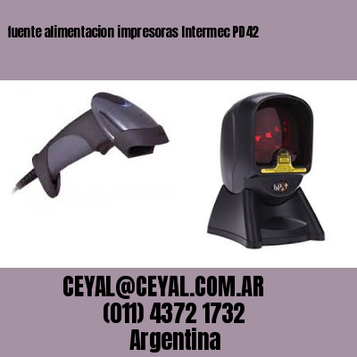fuente alimentacion impresoras Intermec PD42
