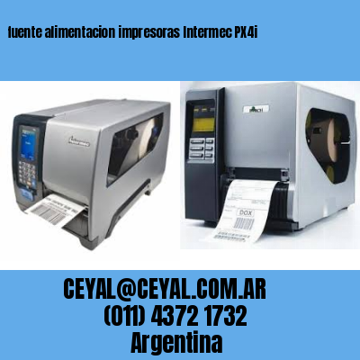 fuente alimentacion impresoras Intermec PX4i