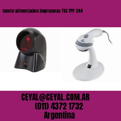 fuente alimentacion impresoras TSC TPP 244