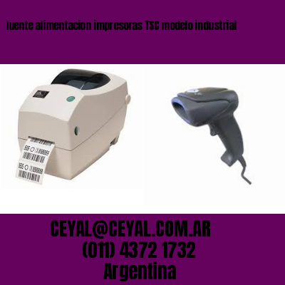fuente alimentacion impresoras TSC modelo industrial