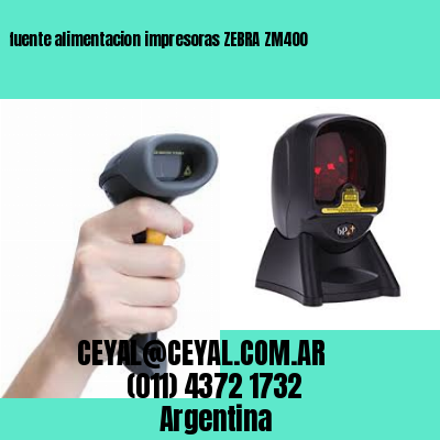 fuente alimentacion impresoras ZEBRA ZM400