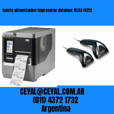 fuente alimentacion impresoras datamax ICLAS I4212