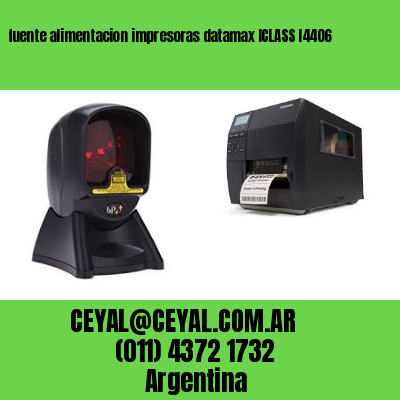 fuente alimentacion impresoras datamax ICLASS I4406