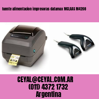 fuente alimentacion impresoras datamax MCLAAS M4208