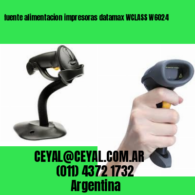 fuente alimentacion impresoras datamax WCLASS W6024