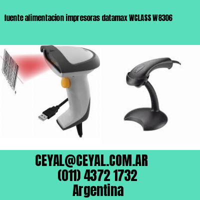 fuente alimentacion impresoras datamax WCLASS W8306