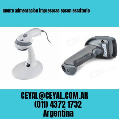fuente alimentacion impresoras epson escritorio