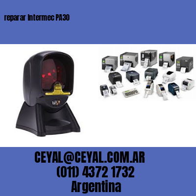 reparar Intermec PA30