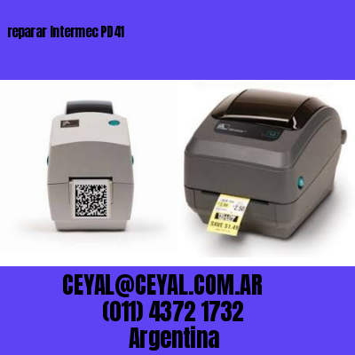 reparar Intermec PD41
