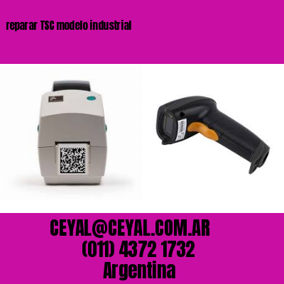reparar TSC modelo industrial