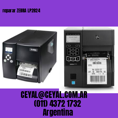 reparar ZEBRA LP2824