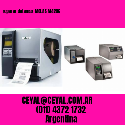 reparar datamax MCLAS M4206