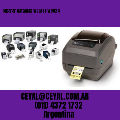 reparar datamax WCLASS W6024