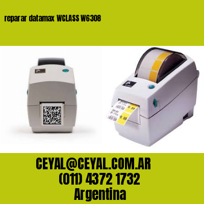 reparar datamax WCLASS W6308