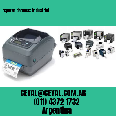 reparar datamax industrial